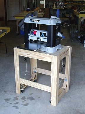 Woodwork Planer Stand Plans PDF Plans